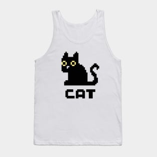 Pixel Cat Tank Top